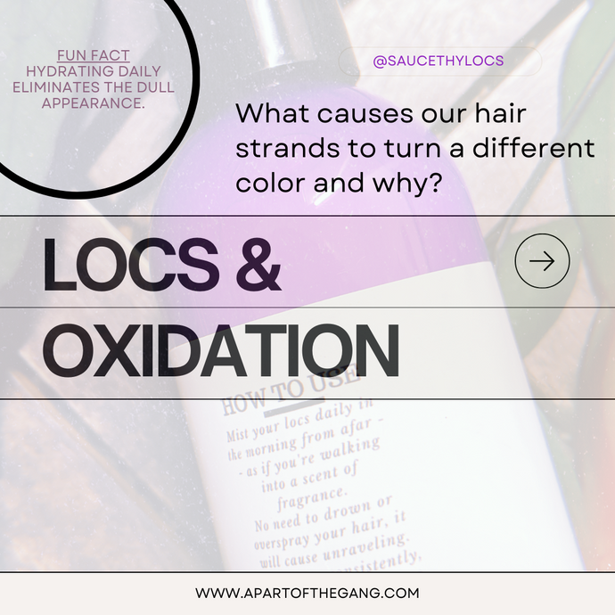 Has your locs ever started 'changing colors' ... on its own?